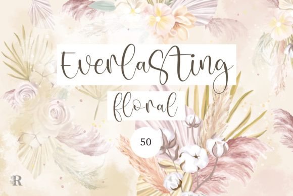 Everlasting Boho Floral Watercolor: The Ultimate Toolkit for Creative Projects
