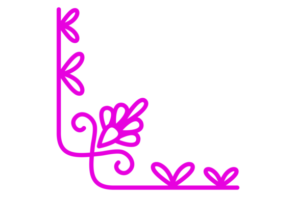 Hand Drawn Floral Corner Frame Borders: A Practical Asset for Modern Creators
