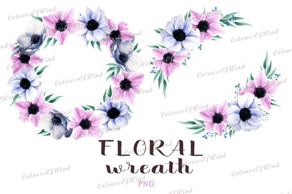 Integrating Hand-Painted Floral Wreath Clipart into Modern Design Workflows