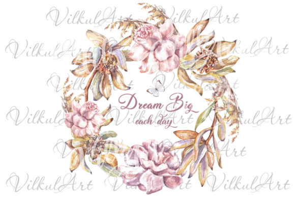 The Art and Application of Boho Wreath Floral Sublimation PNG Designs